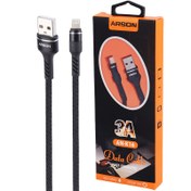 تصویر کابل آیفونی فست شارژ Arson AN-K16 3A 1m Arson AN-K16 3A 1m LIGHTNING Fast Charging Cable