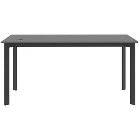 تصویر میز کارمندی نیلپر مدل ODT551 با پایه فلزی 