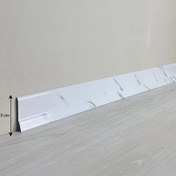 تصویر قرنیز پی وی سی ۹ سانت طرح سنگ 