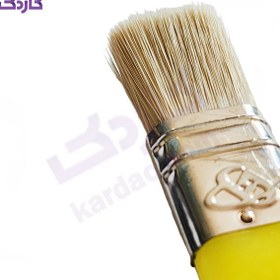 تصویر قلمو نقاشی 1 اینج سون دسته سبز Seven 1 inch paint brush