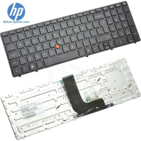 تصویر کیبورد لپ تاپ HP EliteBook 8570W 