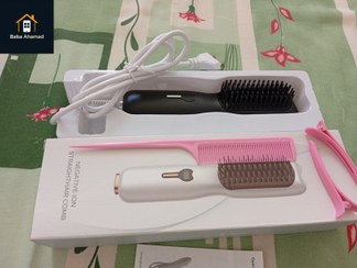 تصویر برس حرارتی و شانه حرارتی نمایشگر دار 