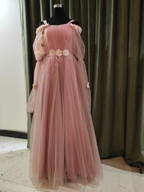 تصویر لباس مجلسی توری 