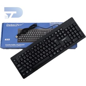 تصویر کیبورد دیتالایف مدل KB110 با سیم 