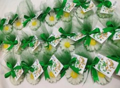 تصویر گیفت عید غدیر شمع بابونه 