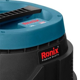 تصویر جارو برقی صنعتی 30 لیتری رونیکس کد 1231 Ronix 1231 Wet & dry vacuum cleaner-30L