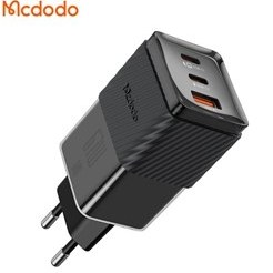 تصویر آداپنور شارژ سه پورت 67 وات مک دودو Mcdodo GaN 5 Mini Fast Charge CH-1501 