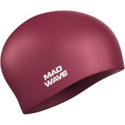 تصویر کلاه شنا مخصوص موهای بلند مدویو Mad wave مدل LONG HAIR 