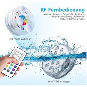 تصویر پک 2 عددی چراغ RGB 