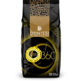 تصویر دانه قهوه دونیسی donissi ریمان 80% ربوستا وزن 1 کیلوگرم Donissi coffee bean riman powder weight 1kg