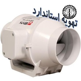 تصویر میکس فن بین کانالی مدل BMFX-100 IN LINE DUCT FANS MIXED FLOW