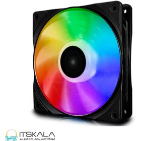 تصویر فن کیس Deepcool مدل FC120 BLACK 