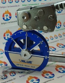 تصویر خم کن دستی لوله مسی 5/8 برند VALUE مدل VBT-3 VALUE VBT-3 Bending Tool