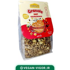 تصویر گرانولا سوپر رژیمی گرانولایف حاوی سیب و دارچین ۶۵۰ گرم 