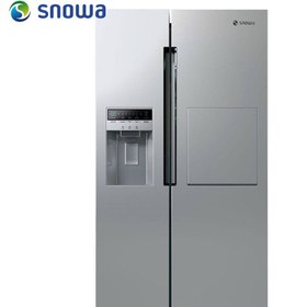 تصویر یخچال فریزر ساید بای ساید اسنوا  مدل SN8-2028 ا Snowa SN8-2028 Side By Side Refrigerator Snowa SN8-2028 Side By Side Refrigerator