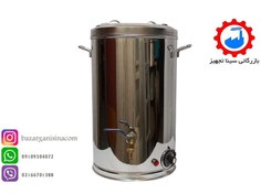 تصویر سماور برقی صنعتی 20 لیتری ایران استیل کار Iran sttil kar Industrial electric samovar 20 litros