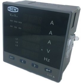 تصویر مولتی متر دیجیتال BEW مدل BE-96 متناوب 500V/5A AC چین 