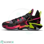 تصویر کفش بسکتبال مردانه نایک طرح اصلی Nike Jordan Why Not .5 Black Pink Neon 