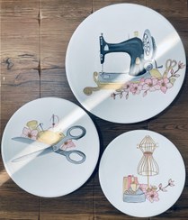 تصویر ست خاص دیوارکوب مناسب خیاطی ها 