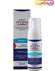 تصویر فوم شوینده صورت و اطراف چشم آتوپیا آردن مدل Eczopro Ardene Atopia Eczopro Eye & Face Cleanser Foam