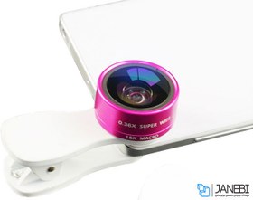 تصویر لنز واید ماکرو گوشی موبایل لی کیو آی Lieqi F-515 Wide Angle & Macro Lens 