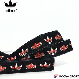 تصویر تل مو ورزشی کشی آدیداس adidas مشکی 