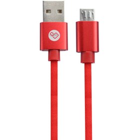 تصویر کابل تبدیل USB به microUSB پرووان مدل S01 طول 20 سانتی متر 