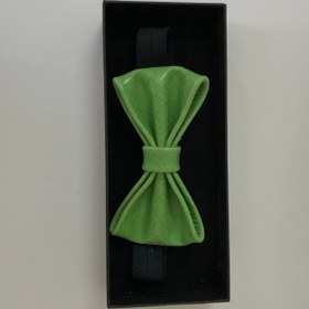 تصویر پاپیون چرمی 