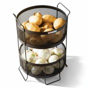 تصویر جاپیازی (جای سیب زمینی و پیاز) گرد توری مدل آروین پیشتاز کاوه 