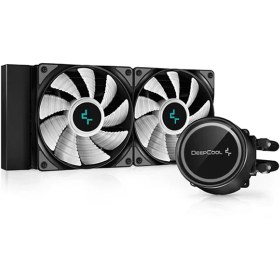 تصویر خنک کننده مایع پردازنده دیپ کول مدل DeepCool GAMMAXX L240 ARGB Black 