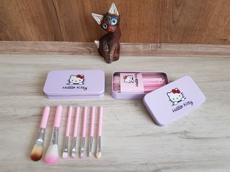 تصویر ست براش هلو کیتی ۷ عددی Hello Kitty 