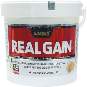 تصویر رئال گین ویثر نوتریشن - موزی Real Gain Wisser Nutrition