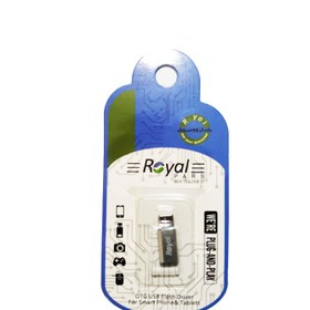 تصویر تبدیل تایپ سی به میکرو رویال مدل Royal RO-410 