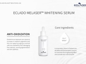 تصویر سرم روشن کننده و ضدلک اکلادو(ملیزر)50میل Melaser whitening serum