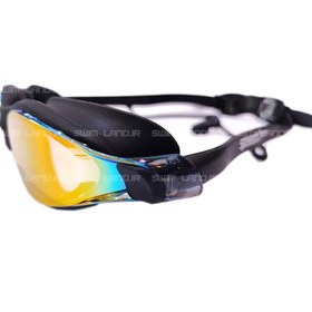 تصویر عینک شنای cima مشکی مدل copmetition 