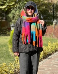تصویر بیگ اسکارف پشمی موهر وارداتی - شماره 