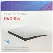 تصویر DVD رایتر اکسترنال طرح ایسوس DVD-RW 