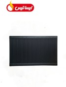 تصویر رادیاتور پنلی مشکی ایساتیس 200 سانت 