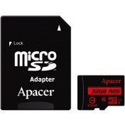 تصویر کارت حافظه و رم میکرو ۳۲ گیگ اپیسر Apacer U1 C10 45MB/s + خشاب ا Apacer U1 C10 45MB/s memory card and micro RAM 32 GB + magazine Apacer U1 C10 45MB/s memory card and micro RAM 32 GB + magazine