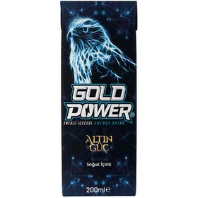 تصویر نوشیدنی انرژی زا گلد پاور Gold PowerEnerji Içeceği وزن 200 میل 