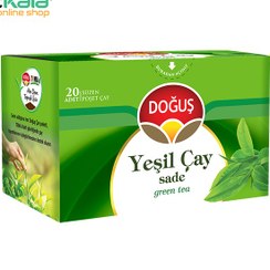 تصویر چای سبز دوغوش بسته 20 عددی 35 گرم Dogus green tea 20pcs 35gr