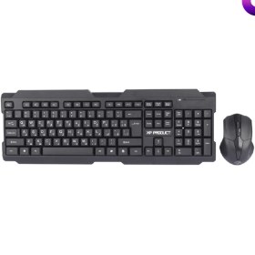 تصویر کیبورد و ماوس ایکس پی بی سیم ایکس پی مدل XP-W4600B XP-W4600B Wireless Keyboard and Mouse