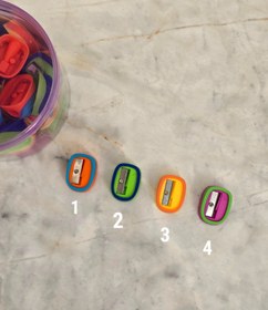 تصویر تراش ساده دو رنگ - کد 