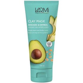 تصویر ماسک خاک رس آواکادو و جو 150میل وارمی Varmi Avacado Clay Mask 150ml