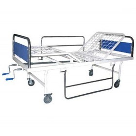 تصویر تخت بیمار سه شکن مکانیکی - مدل 106 ا Hospital Bed 106 Hospital Bed 106