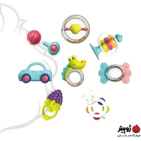 تصویر ست جغجغه و دندانگیر کیفی 