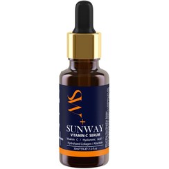 تصویر سرم ویتامین سی حجم 30 میلی لیتر سان وی Sunway Sensitive Vitamin C Serum 30 ml