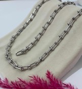 تصویر کالکشن تیفانی گردنبند و دستبند زنانه استیل مدل تیفانی ترند Tiffany