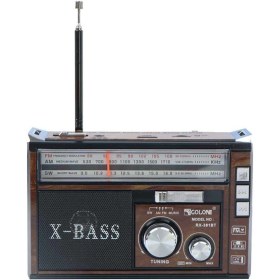 تصویر رادیو اسپیکر تمام موج گولون مدل RX-381BT Golon Full-wave Radio Speaker Model RX-381BT