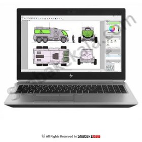 تصویر لپ تاپ 15 اینچی اچ پی مدل ZBook 15 G6 Mobile Workstation - B2 